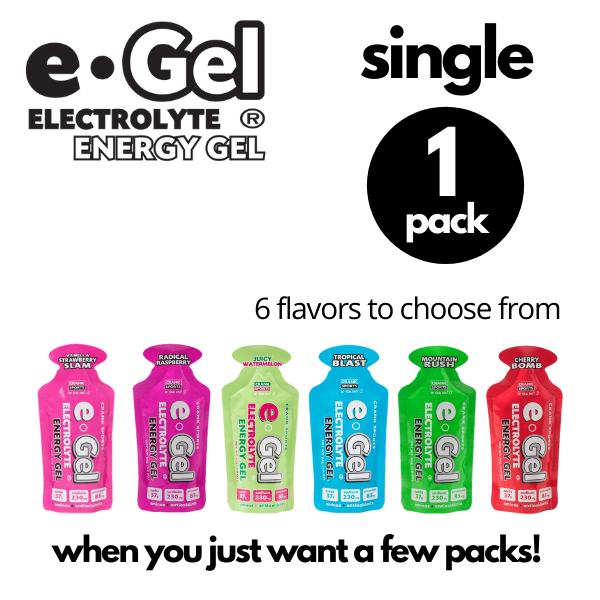 eGel Electrolyte Energy Gel Single Packets