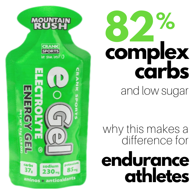 eGel Electrolyte Energy Gel Crank Sports